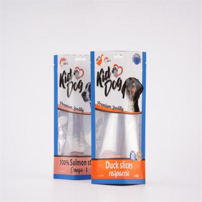 China Dog Aluminum Foil Bags Aseptic Bottom Gusset Bag Dog Food Packaging Plastic Bottom Bag Ziplock Bags for sale