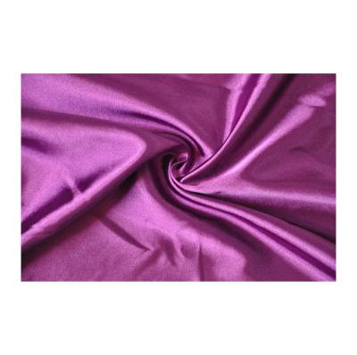 China Other Hot Sale 100% Polyester Fabric Satin Fabric Soft For Garment Lining Wedding for sale