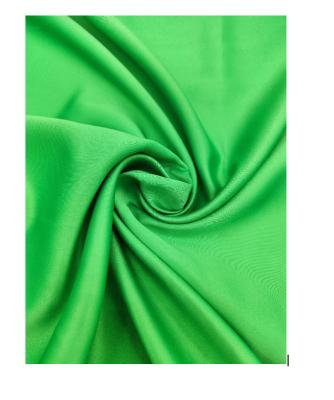 China Wholesale cheap price 50*75D satin fabric smooth shiny lightweight 100% polyester for women sleepwear robe silky garment for sale