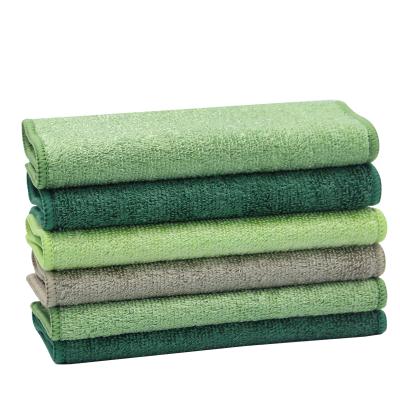 China Hot Sell Kitchen Towels Set Organic Bamboo Kitchen Cloth Dishes And Glass Cleaning Cloth for sale