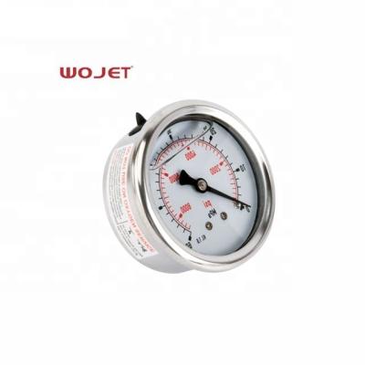 China Stainless Steel Case Brand Pressure Gauge Pressure Gauge Pressure Gauges China Supplier for sale