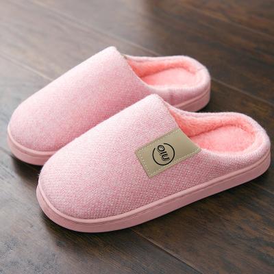 China Fashion trend hot sale factory direct many colors fashion available unisex couples winter home slippers women warm bedroom slippers for sale