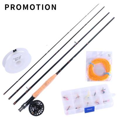 China Promotion 2.7m Carbon Fly Rod Fishing Reel Set for sale