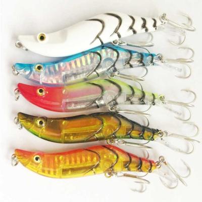 China Free Sample ABS 15g 90mm Fishing Shrimp Lure Hard Jigging Lure for sale