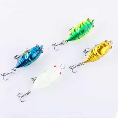 China High Quality ABS 5cm Hard 6g ABS Fishing Cicada Lure for sale