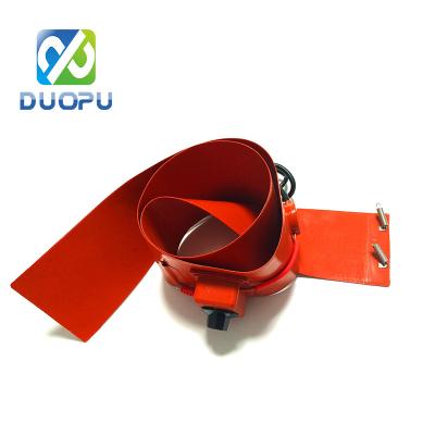 China DuoPu Hotels Customized High Temperature Silicone Heater Plate with PID Controller for 200L Oil Drum Heater for sale