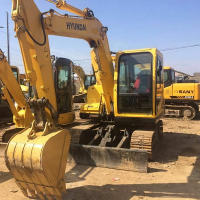 China Construction worksÂ   100% Originally Made in South Korea Hyundai 80-7 Small Size Used Hydraulic Pump Excavator for sale