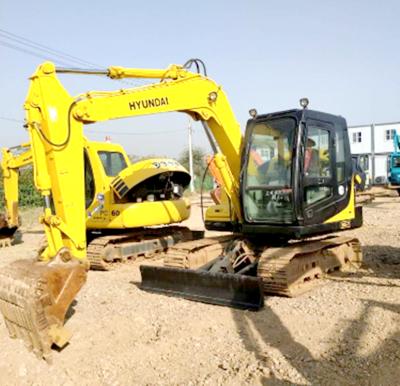 China Construction worksÂ   High Quality and Good Condition South Korean Made Hyundai 80-7 Hydraulic Pump Small Size Used Excavator 1 Year Warranty for sale