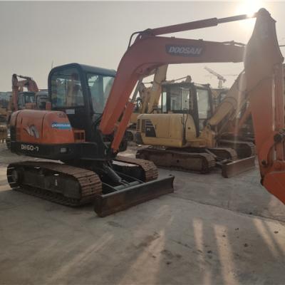 China Construction worksÂ   100% Originally Made In South Korea Small Size Doosan DH 60 Used Hydraulic Pump Excavator for sale