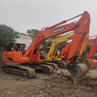 China Construction worksÂ   100% imported from South Korea Doosan DH220-9 medium used hydraulic pump excavator for sale