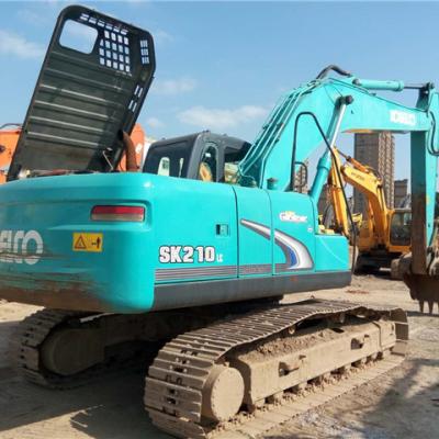 China Construction worksÂ   100% Originally Made In Japan Kobelco SK210-8 Hydraulic Pump Mid Size Used Excavator for sale