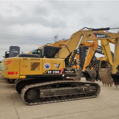 China Construction worksÂ   Made in China Domestic San1y Few Working Hours SY215-8 Medium Size Used Hydraulic Excavator for sale