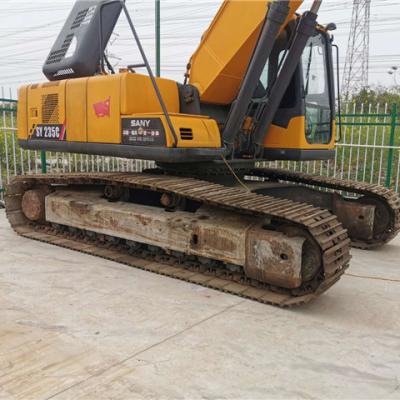 China Construction worksÂ   China Made Domestic San1y Few Working Hours Used Mid Size Hydraulic Excavator SY235-9 for sale