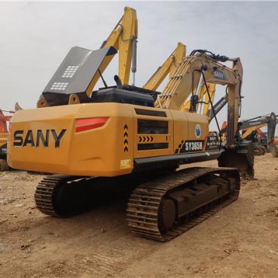 China Construction worksÂ   China Made Domestic San1y Few Working Hours SY365H Used Mid Size Hydraulic Excavator for sale