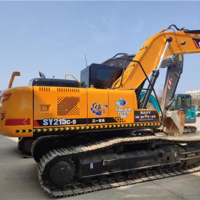 China Construction worksÂ   Made in China Domestic San1y Few Working Hours SY 215-9 Medium Size Used Hydraulic Excavator for sale