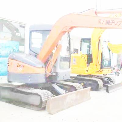 China Construction worksÂ   Originally built in Japan Hitachi 2017 ZAX55 small size used old hydraulic excavator for sale