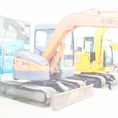 China Construction worksÂ   Originally built in Japan Hitachi 2017 ZAX55 small size used hydraulic excavator for sale