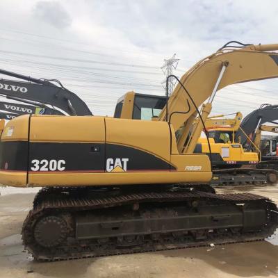 China Construction worksÂ   used original crawler excavator caterpillarr 320C in good condition for sale for sale