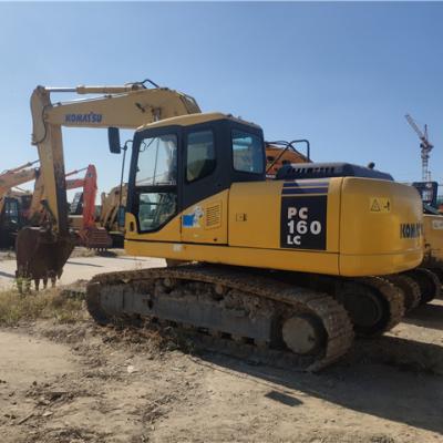 China Construction worksÂ   Originally built in Japan used Komastu 160-7 crawler excavator for earth digging for sale