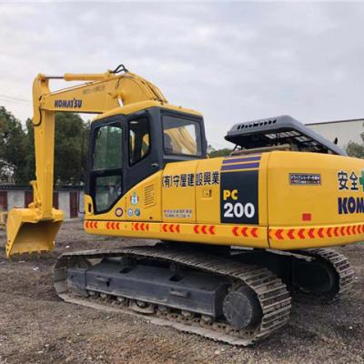 China Construction worksÂ   Komastu international certificated all series used 200-7 excavator at low price all for mine for sale