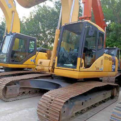 China Construction worksÂ   Originally Made In Japan Komastu 220-8 Few Labor Hours Cheap Used Excavator Free Shipping for sale