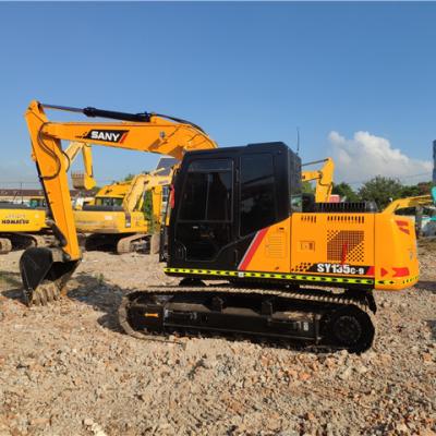 China Construction material shops how much is SANY 135 second hand excavator? Merchants discount sale, package you are satisfactory for sale