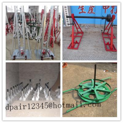 China Cable Drum Jacks  Cable Drum Handling  jack tower for sale