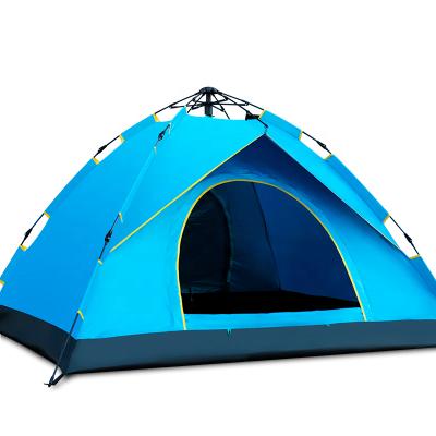 China Extended type works outdoor fun carpas wholesale camping tent with double layer by manufacture for sale