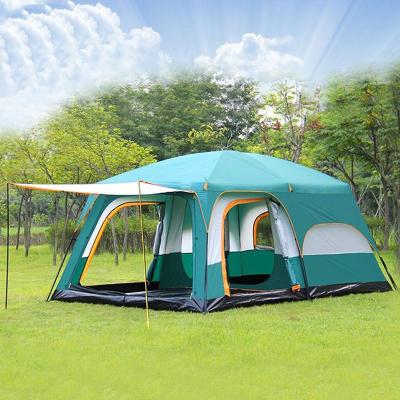 China Extended Type 8 People Automatic Instant Large Outdoor Camping Tent for sale