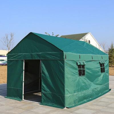 China Easy Set Up One Person Army Refugee Humanitarian Aid Disaster Military Tent For Sale for sale