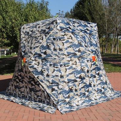 China Extended Type High Quality Tents Outdoor Ice Family Camping Fishing For Sale Waterproof 4-5P Single Layers Tent for sale