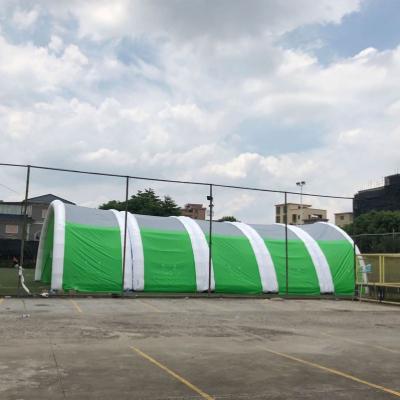 China Easy Set Up Airtight Inflatable Military Army Giant Medical Dome Tent for sale