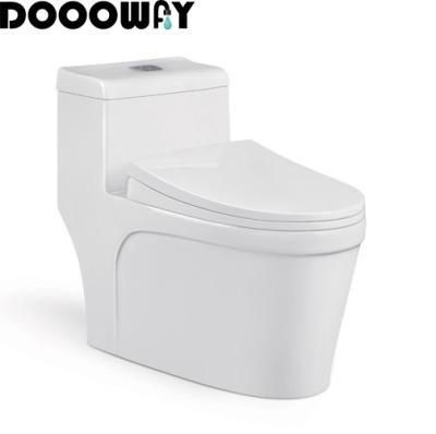 China Double-Flow Design EUROPEAN Mid-Century & French Style Washdown Toilet Farmhouse Style & Minimalist Scandinavian Style Wash Down Toilet for sale