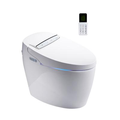 China 2019 New Design Chinese Automatic Operation Ceramic Wc Smart Toilet Bidet for sale