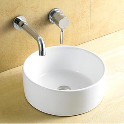 China Industrial Bathroom Porcelain Round Wash Basin Price DW1118 for sale