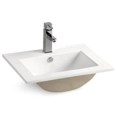 China Ceramic Wash Basin Ceramic Ware Bathroom Sink Sanitary Countertop Over Face Counter Basin for sale