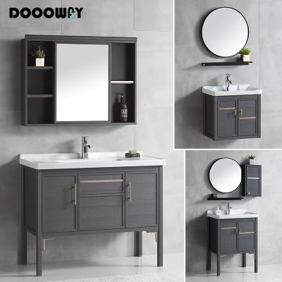 China Modern Style Modern Bathroom Mirror Aluminum Wall Cabinet for sale