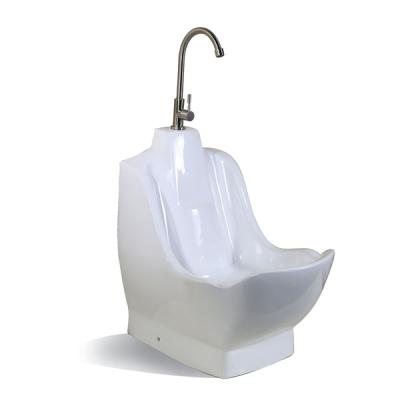 China For Design Muslim Glass Wash Basin Wudumate Use Ceramic Wash Basin for sale