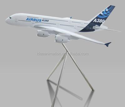 China Europe OEM Large Resin Fiberglass Handmade Decorative Airplane Models Collectibles Manufacturer for sale