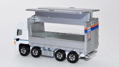 China Toy Custom diecast made metal die cast diecast wing van scale truck models maker wingvan for sale