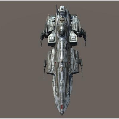 China Good quality custom resin spaceship 3d toy resin scale spaceship models for sale for sale