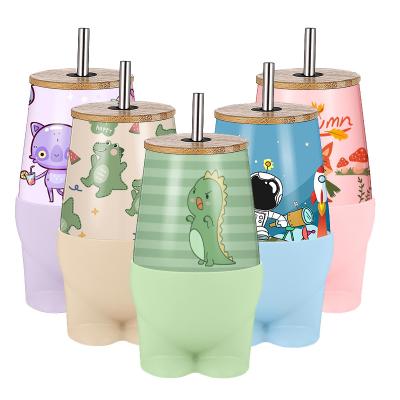 China 2022 New Sustainable Top Selling Double Wall Vacuum Insulated Stainless Steel Kids Water Bottle Eco Friendly Customize Color Box for sale