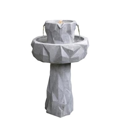 China New Eco-friendly GRC Style Garden Decoration Water Fountain for sale