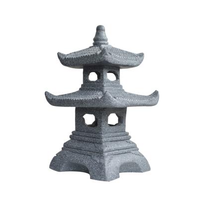 China Modern Garden Lantern Decoration Lantern Stone Pagoda Antique Statue for Home and Garden for sale