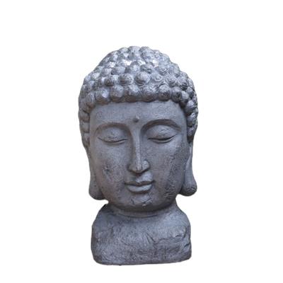 China Europe garden and home decoration big stone statue buddha head for sale