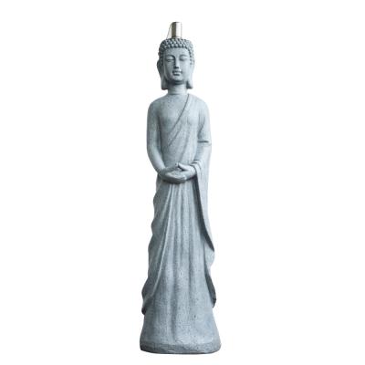 China Home Decoration Buddha Statue Garden Torch With Stainless Steel Oil Burner Kerosene Lamp Lanterns for sale