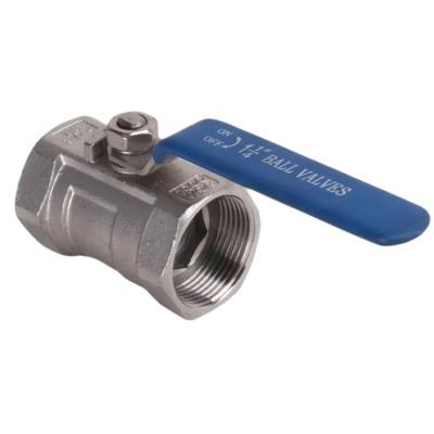 China Customized PTFE Seal High Pressure Diaphragm Structure 1/4 Inch Stainless Steel 316 Ball Valve for Port Size ISO9001 Certified for sale