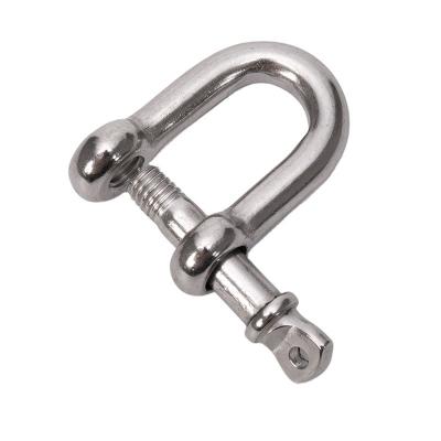 China Precision Casting Technology Customization Electric Galvanized D Shackle Hardware with DEE SHACKLES in 8mm for sale