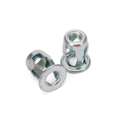 China Metric DIN Standard Stainless Steel Threaded Inserts for Hollow Wall Sleeve Flange Head Spider Nut Durable Construction for sale