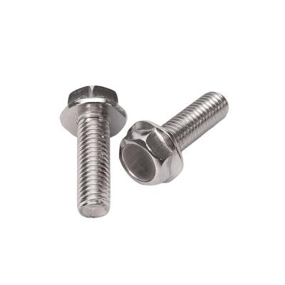 China Stainless Steel Carriage Bolts with Flange Face Anti-slip Screws DIN 251 Hex Socket Flange Cap Head Screws for sale